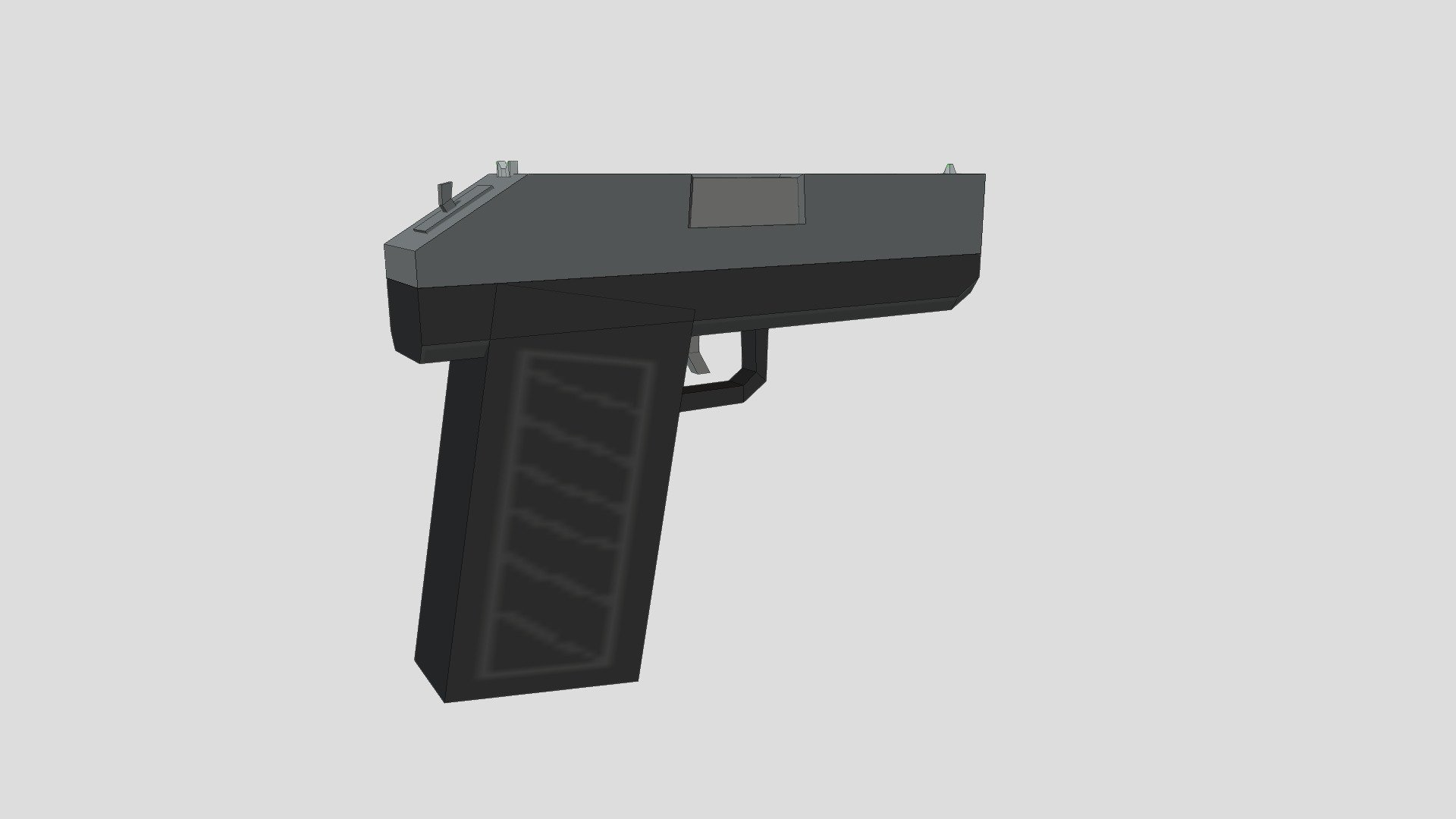 Low Poly - 9mm Pistol - Download Free 3D model by KTcovy (@elkera ...