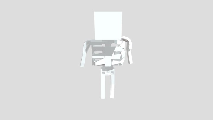 Just Rig And Skeleton V7 Pose 10 Idle 3D Model