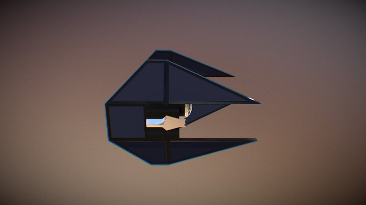Tie Fighter Interceptor 3D Model