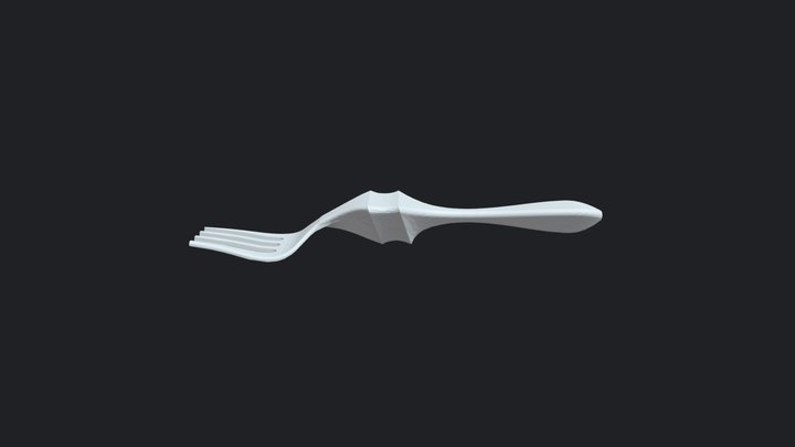 Arthritis Fork — Iteration 1 3D Model