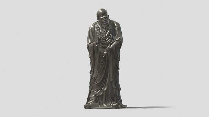 Buddha Statues 020 3D Model