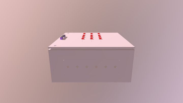 Electrical Control Panel (1) 3D Model