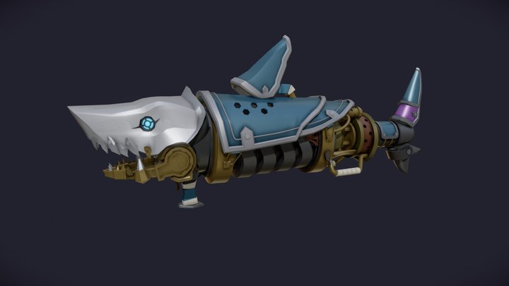 Fishbones draft 3D Model