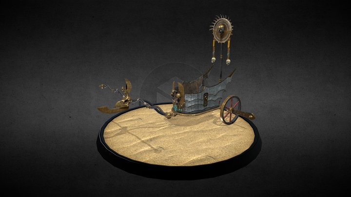 Silver Chariot Requiem - 3D model by Dokunnn [8f7542c] - Sketchfab