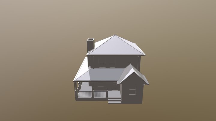 Template of November 2019 Calendar 3D Model