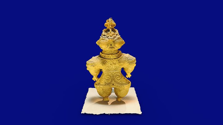重要文化財　遮光器土偶（大崎市恵比須田遺跡）観察記録3Dモデル 3D Model