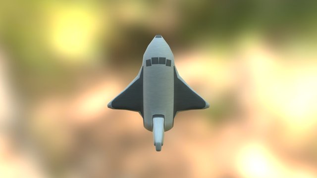 SpaceShip 3D Model