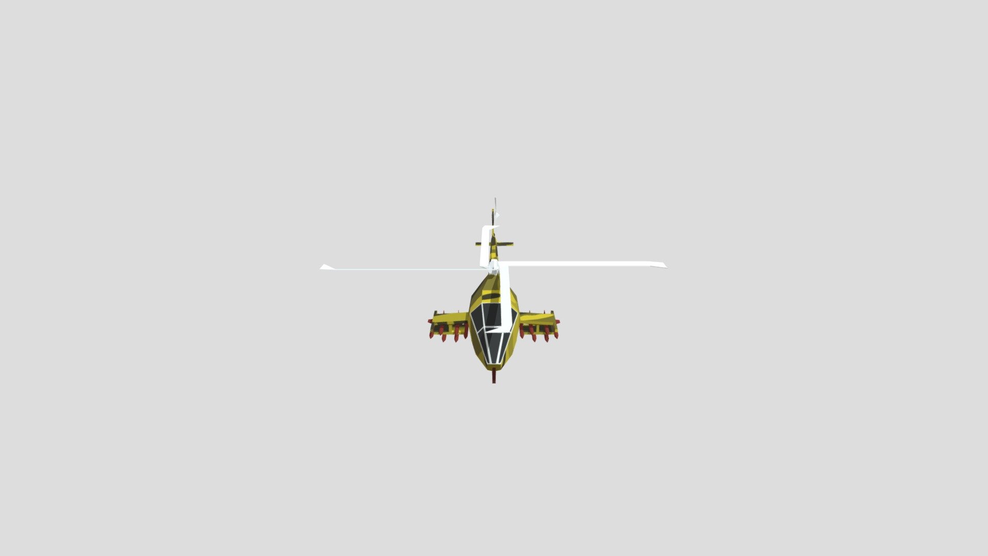 Low Poly Helicopter