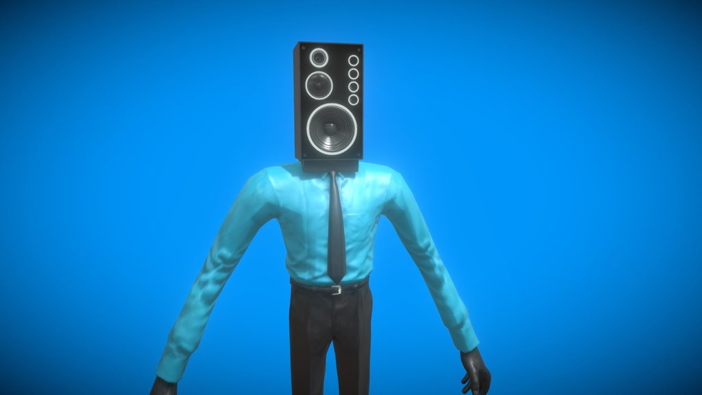 Darkzone blue shirt large speakerman