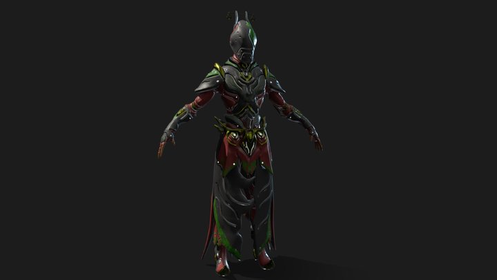 Harrow TennoGen_WIP 3D Model