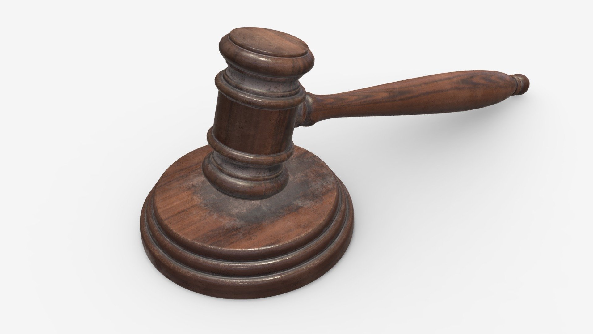 Judges gavel 02 - Buy Royalty Free 3D model by HQ3DMOD (@AivisAstics ...