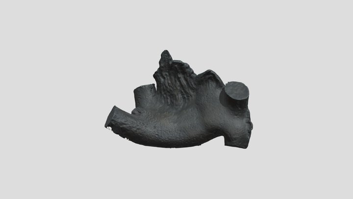 sculpture male torso 3D Model