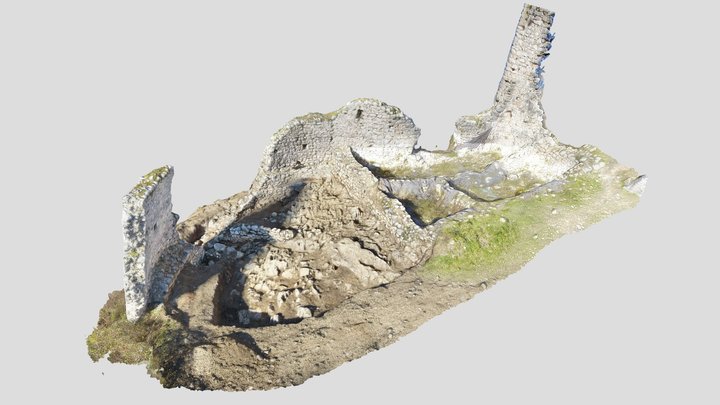 Stari grad Drežnik 3D Model