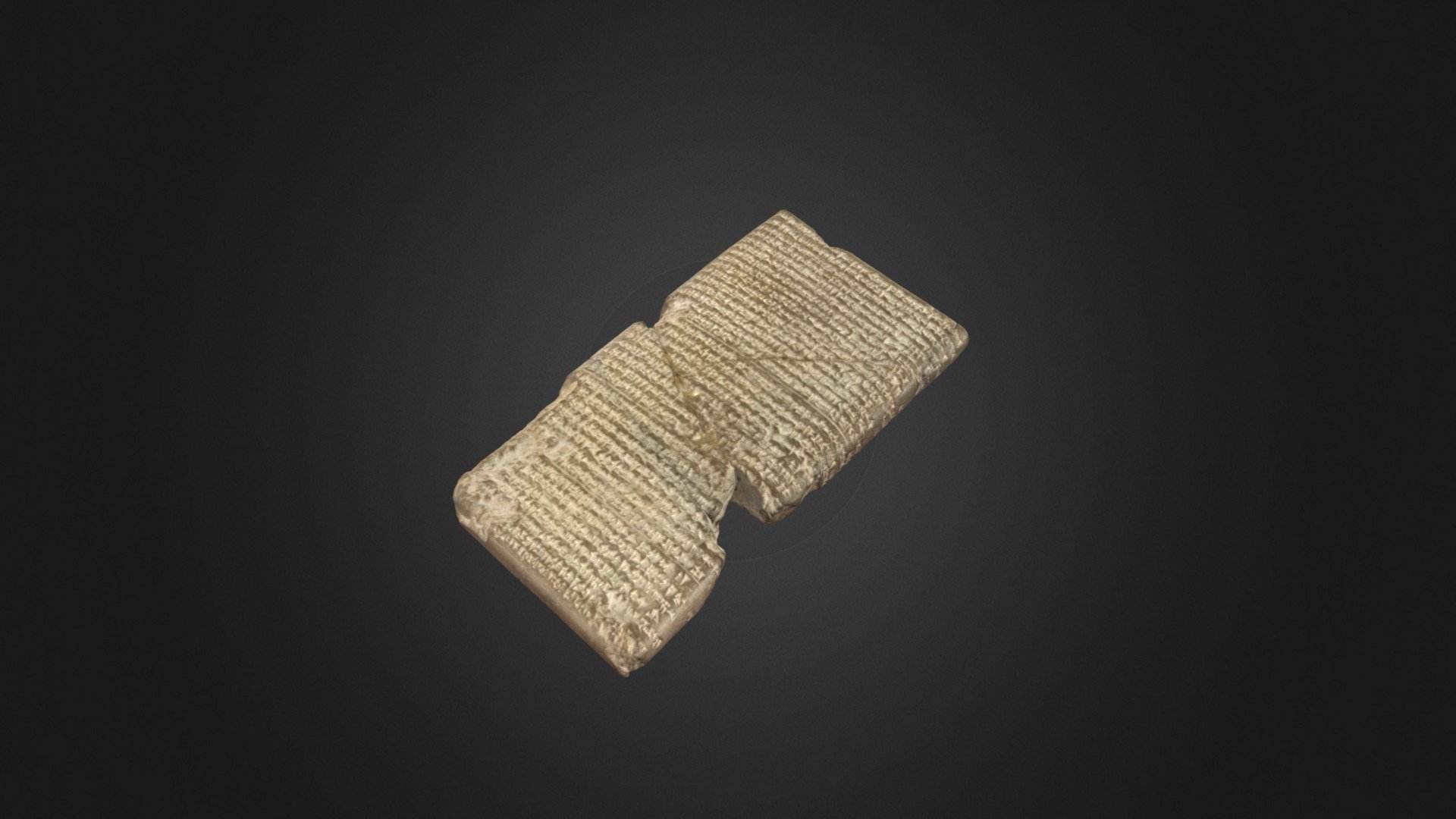 Clay tablet Download Free 3D model by The British Museum