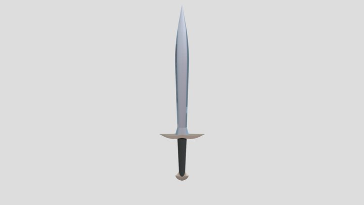 Elvish Sword 3D Model