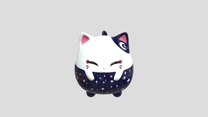 Decorative cat - Michirin 3D Model