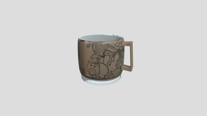 "Made In The 90s" Mug 3D Model
