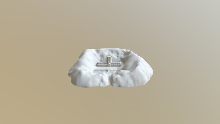 Citadel Of The Archons-Untextured 3D Model