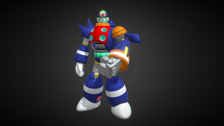 Mega Man - Duo 3D Model