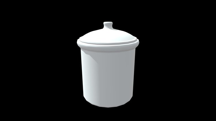 Closed Container 3D Model