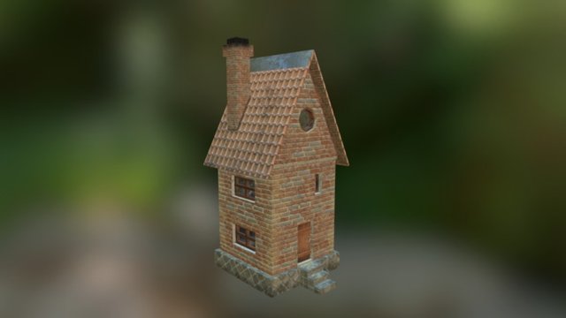 Strange House 3D Model