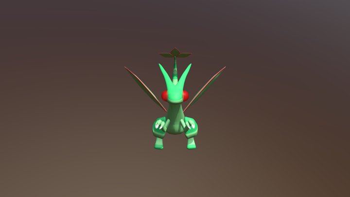 Flygon 3D Model