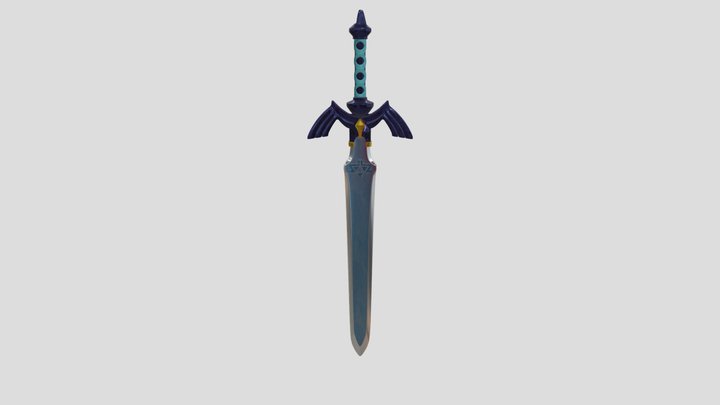 Master Sword 3D Model