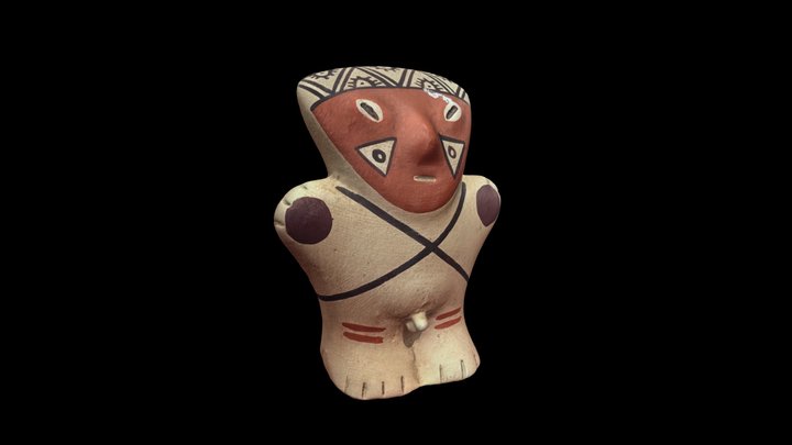 Ancient art piece | Male 3D Model