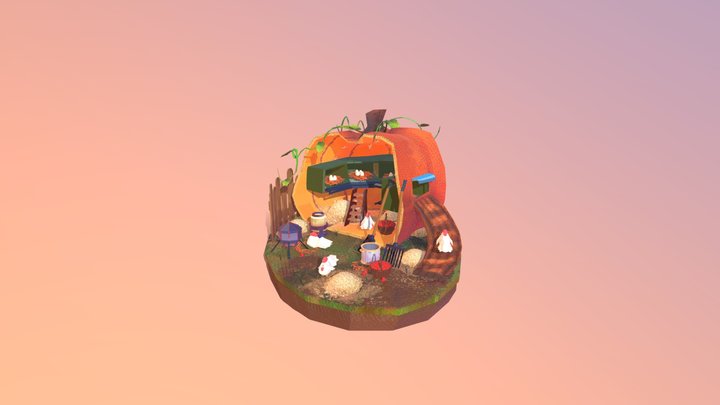 Chicken Coop 3D Model