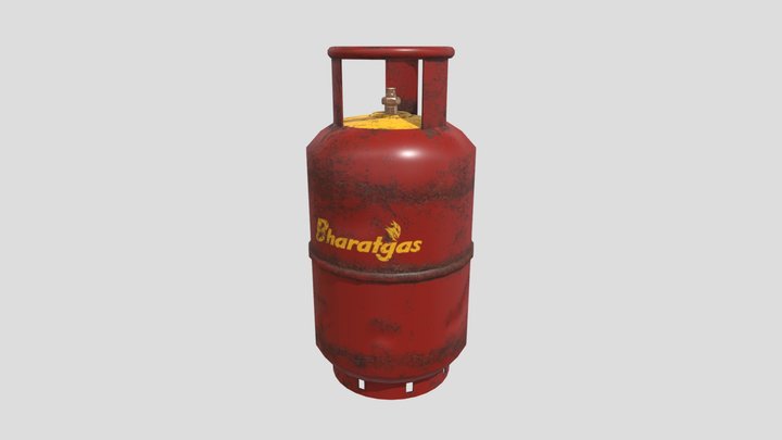 OLD CYLINDER 3D Model