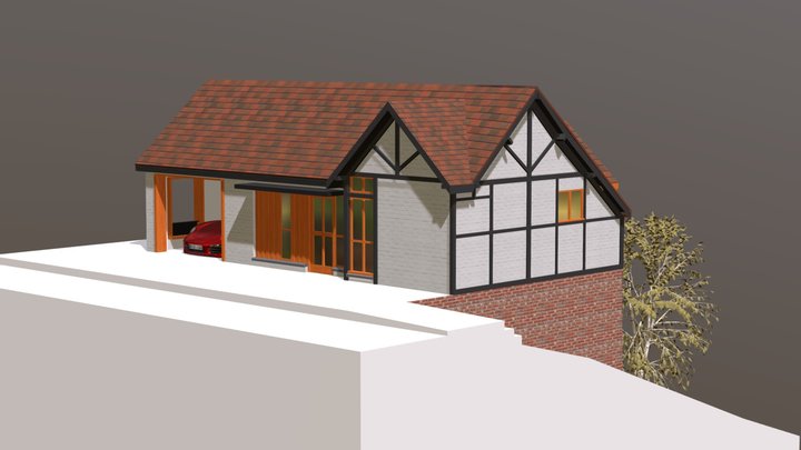 WIP architectural visualisation 3D Model