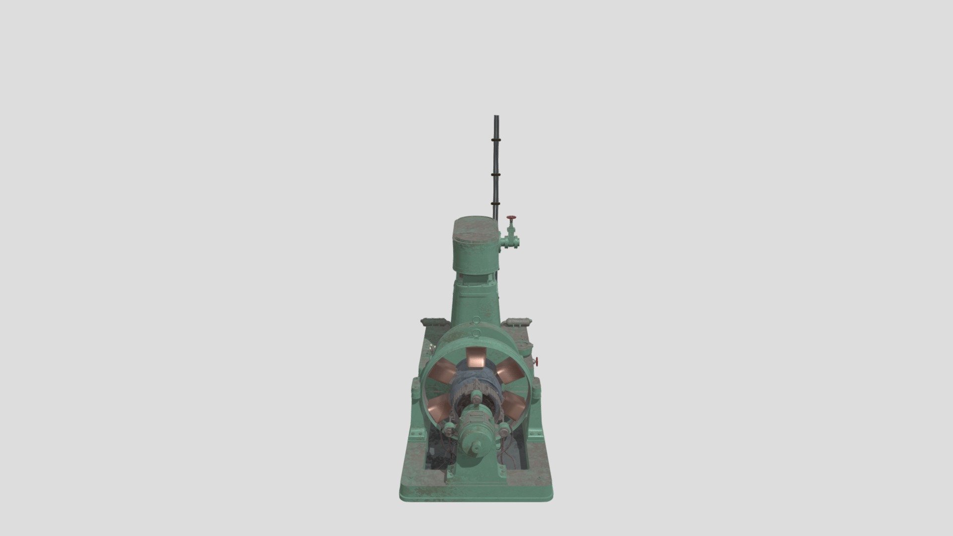 Old Power Generator - 3D model by thibaut.billerot [44af9a9] - Sketchfab