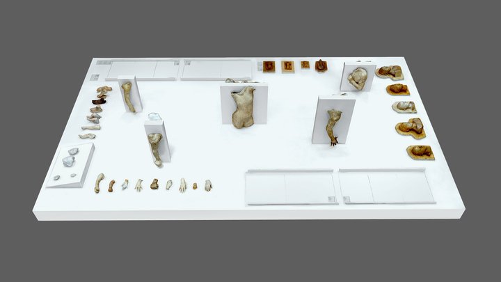 In the artist's studio 3D Model