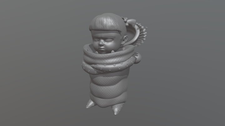Boo Monsters, Inc 3D Model
