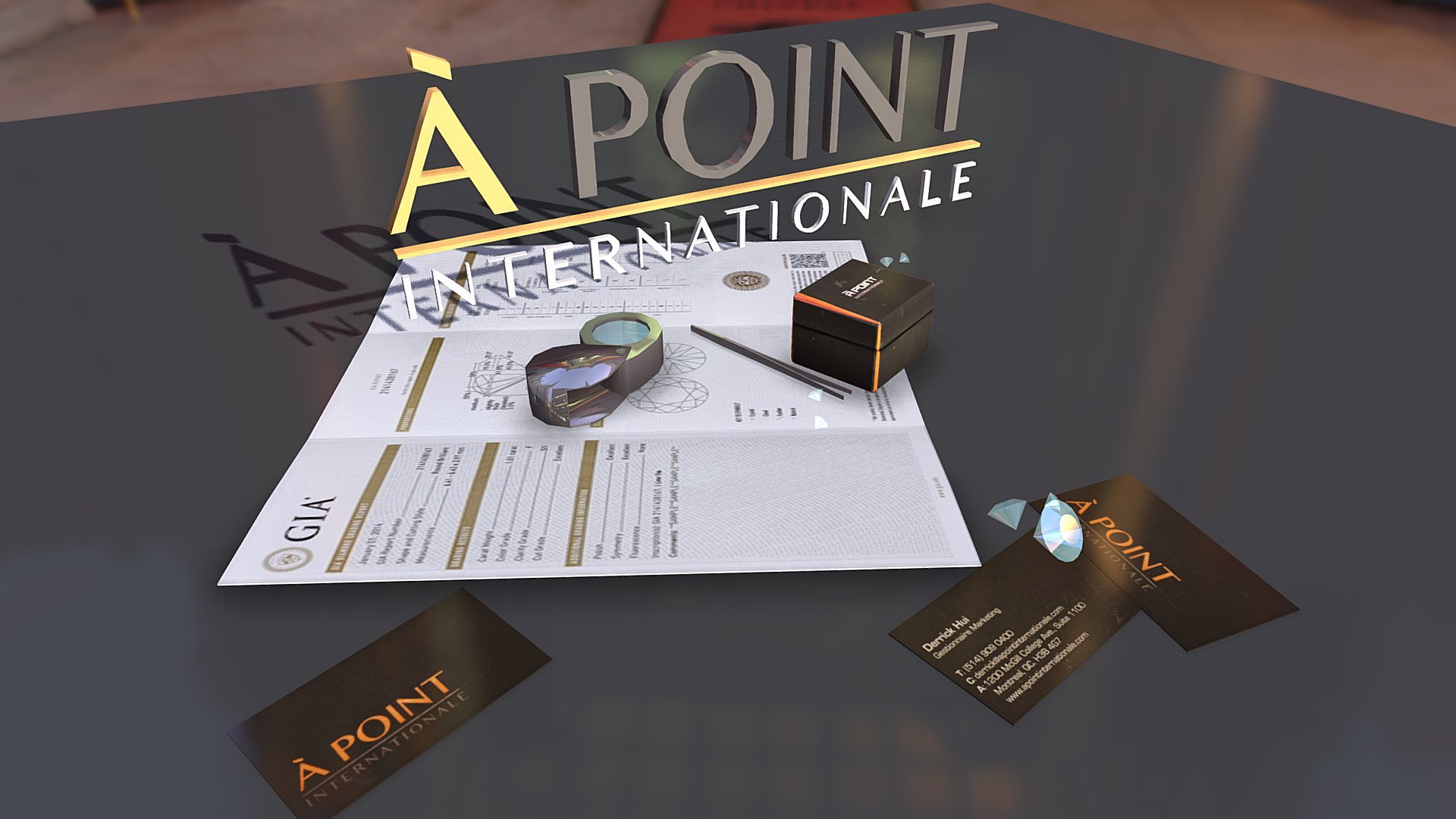 A Point Internationale - 3D model by SkyyWill (@SkyyWill87) [44b10f3 ...