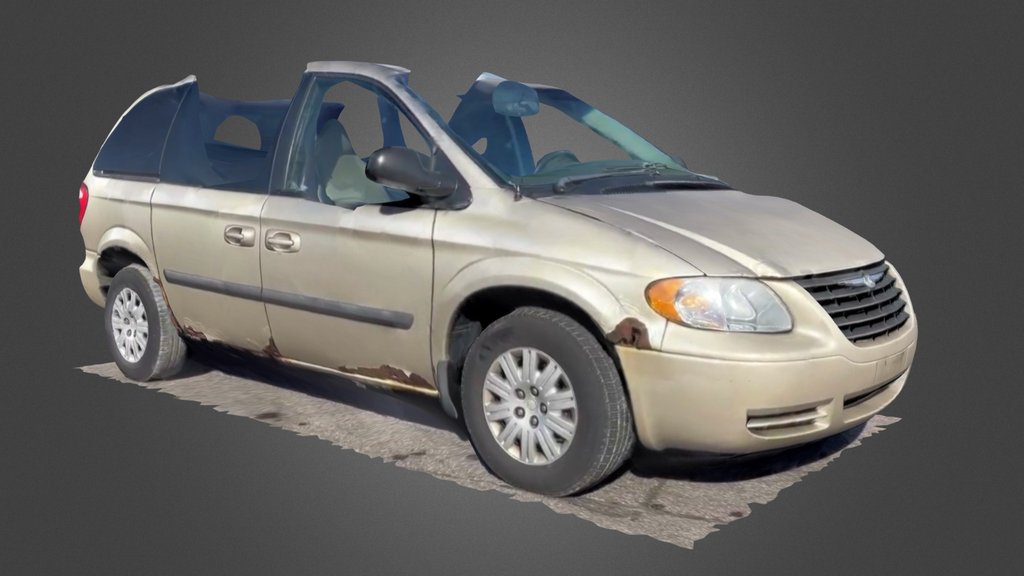 3D Scanned Chrysler Town & Country (2005) [Free]