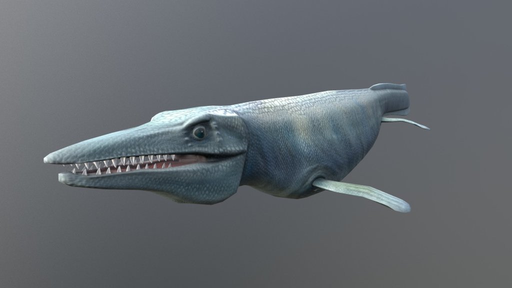 mosasaurus 3d google