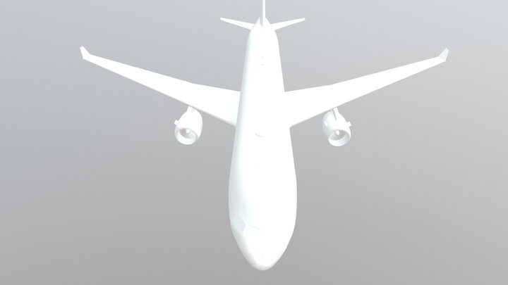 Airbus A330-200 3D Model