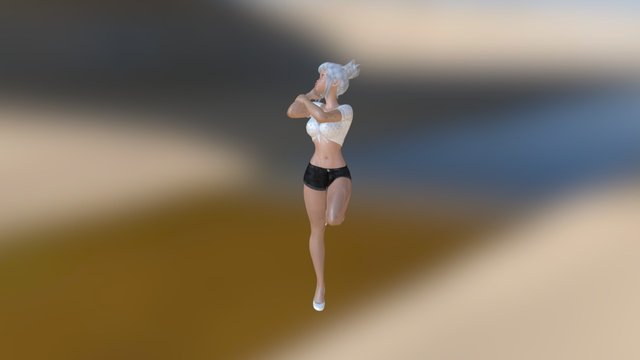 Sexy Debby Scott 3D Model