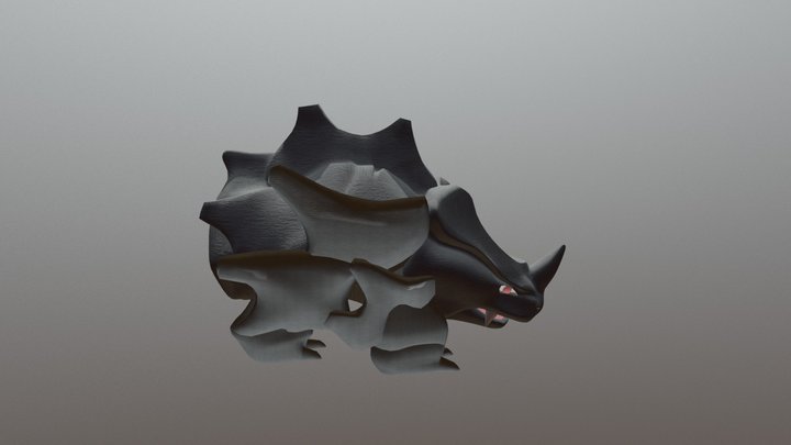 Rhyhorn 3D Model