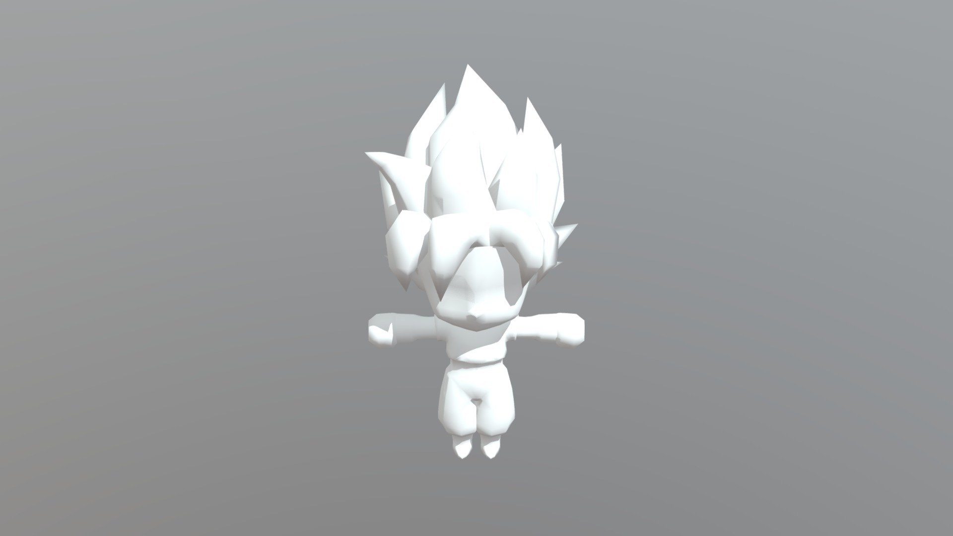 Goku Perfil 2D .stl - 3D model by Coruja 3D on Thangs