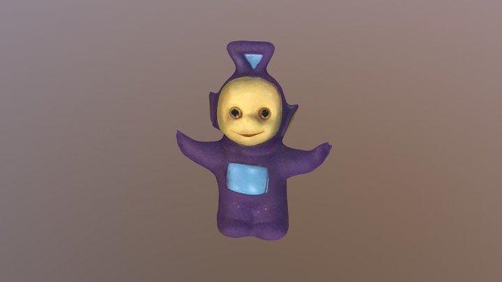 Tinky Winky x 1.5 3D Model