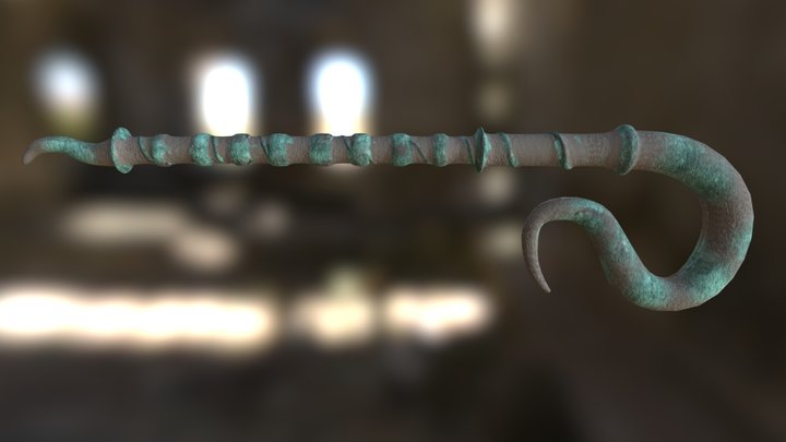 Jungle_Staff 3D Model