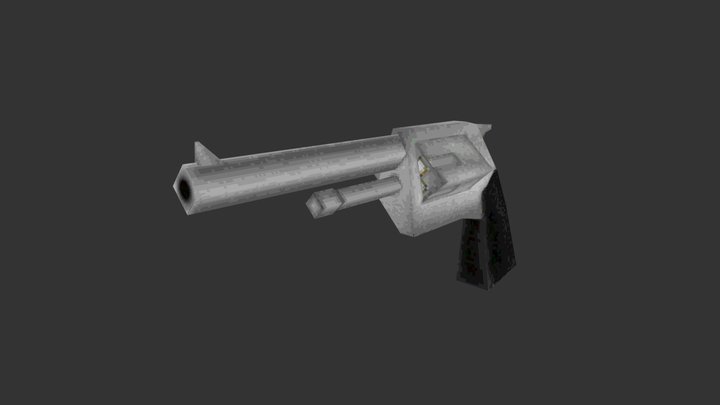 Dusk Revolver 3D Model