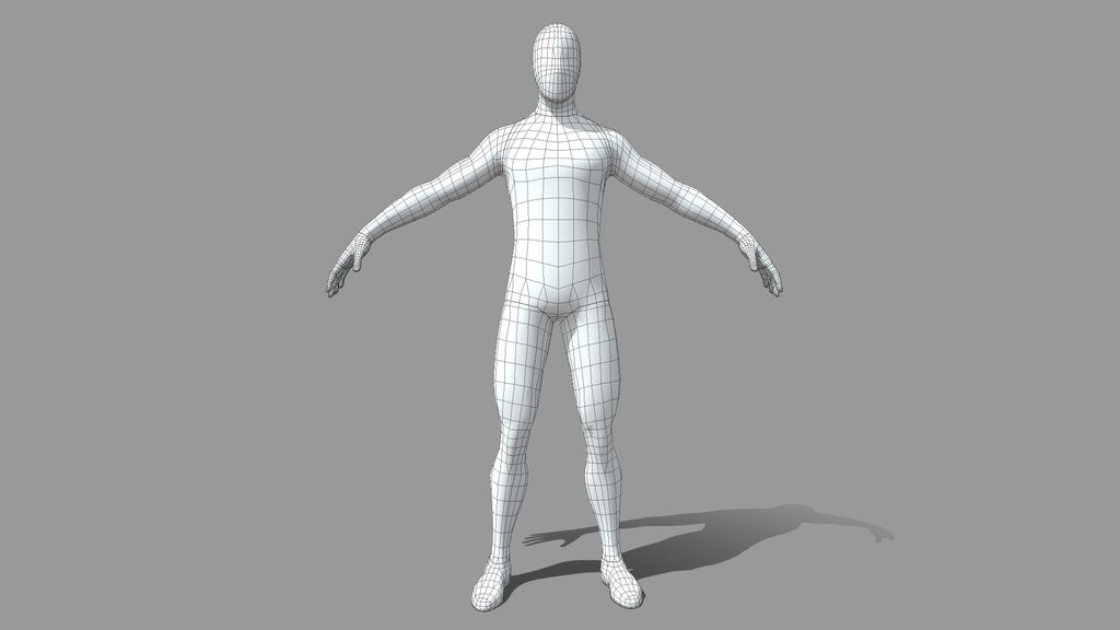 Free Pack - Male Base Mesh