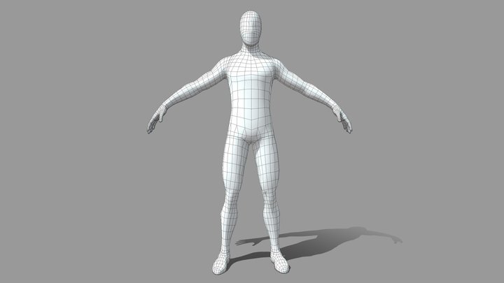 Free Pack - Male Base Mesh