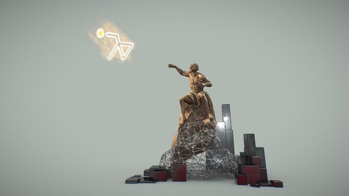 "FR3D" by XR-ROOM 3D Model