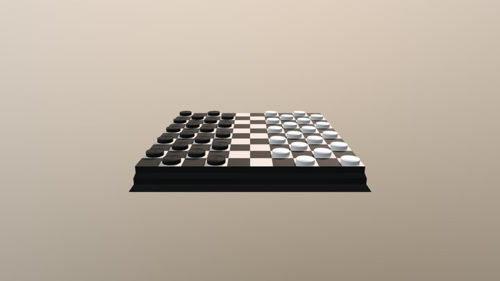 Damspel 3D Model