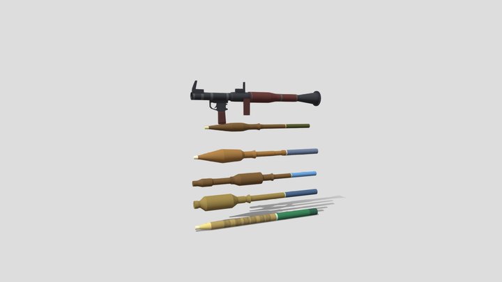 Rpg-7 3D models - Sketchfab