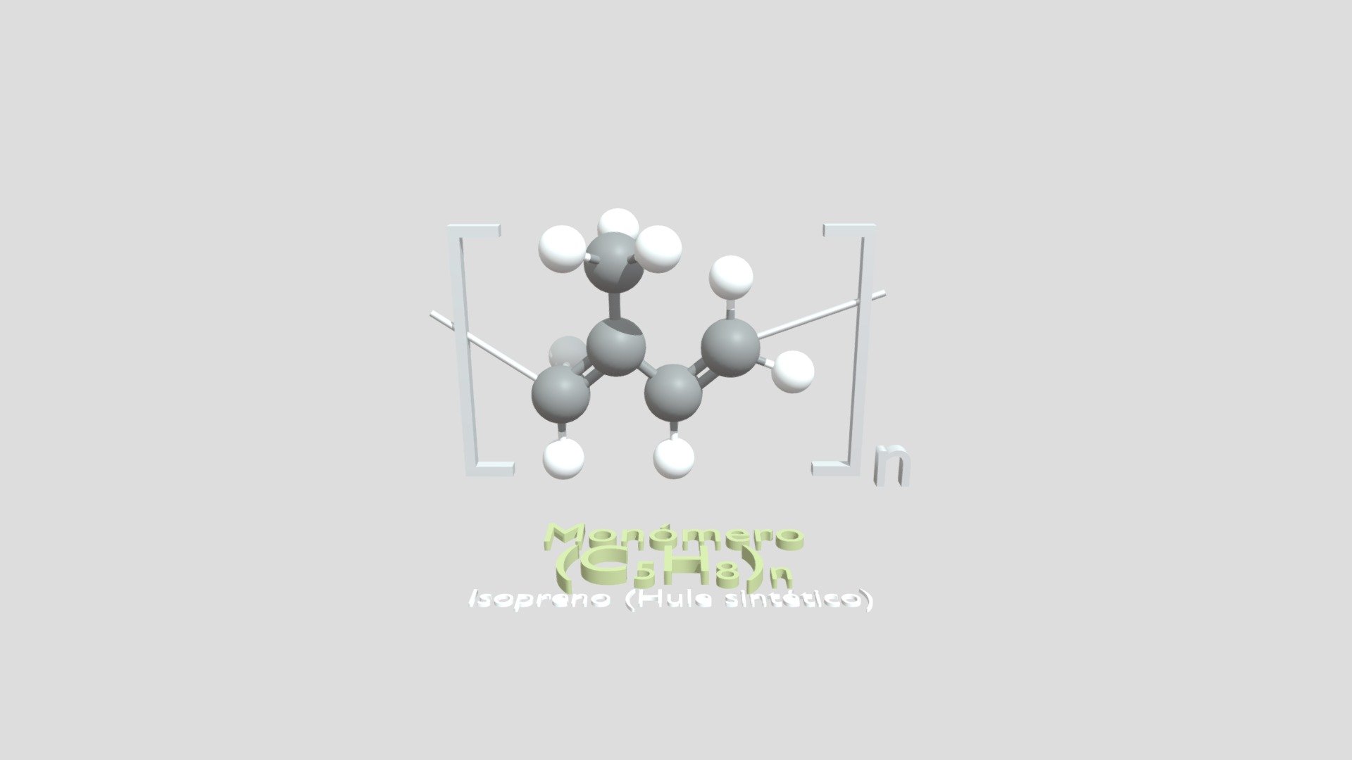 Isopreno (hule Natural Sintetico)- Monomero